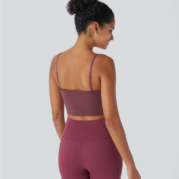 Softlyzero™ Low Support Removable Strap Yoga Sports Bra-UPF50+ - Picture 2 of 7